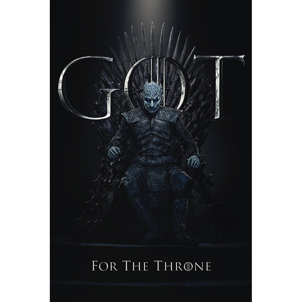 GAME OF THRONES ゲーム・オブ・スローンズ - The Night King For The Throne / ポスター - PGS